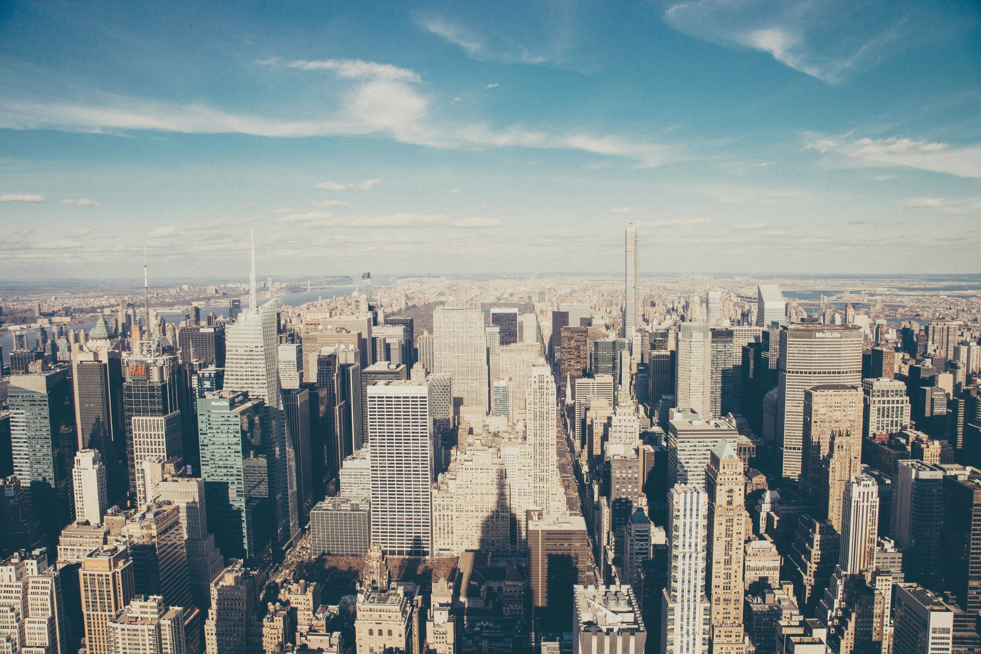 Influencers en hun invloed uitzicht new york sky line influencer
